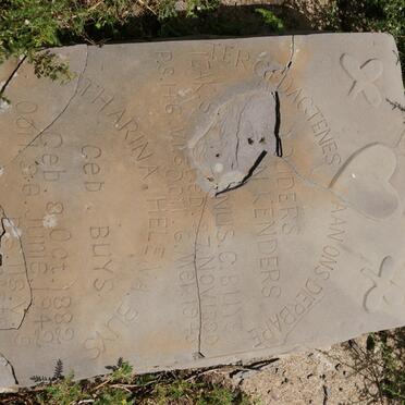 BUYS Izak Stephanus C. 1880-1943 &amp; Catharina Helena BUYS 1882-1942