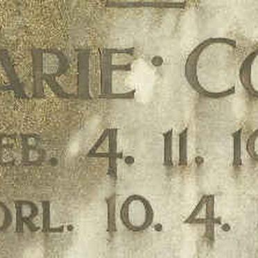 COETZEE Marie 1905-1920