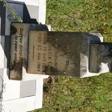 COX Charlice 1924-1925