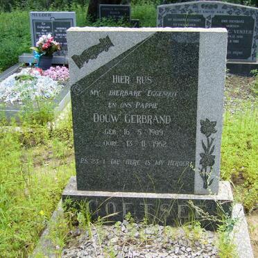 COETSEE Douw Gerbrand 1909-1962