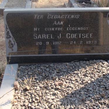 COETSEE Sarel J. 1912-1979