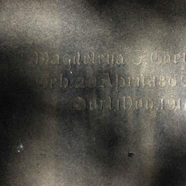 COETSEE Magdelena J. 1869-1918