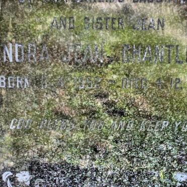 CHANTLER Nora Jean 1952-1972