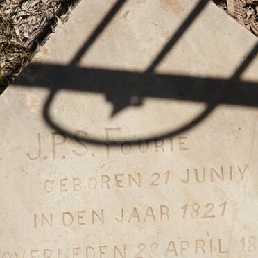 FOURIE J.P.S. 1821-1895