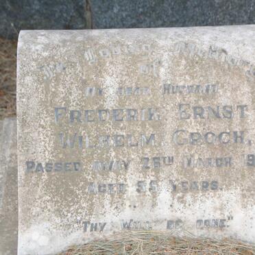 GROCH Frederik Ernst Wilhelm -1935