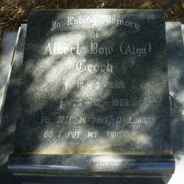 GROCH Albert Boje 1918-1986