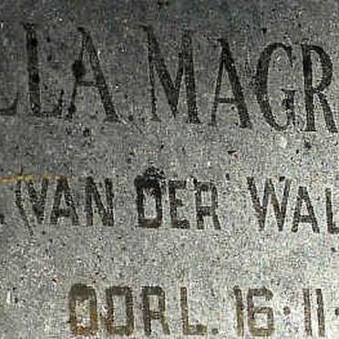 GREYLING Petronella Margrietha nee VAN DER WALT 1885-1949 