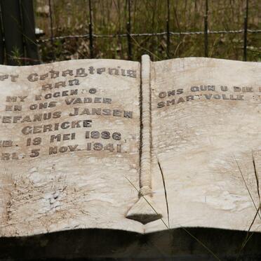 GERICKE Stefanus Jansen 1886-1941