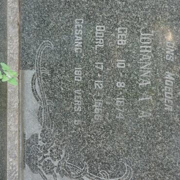 GREYLING Gert C.P. 1887-1944 &amp; Johanna A.A. 1874-1966  