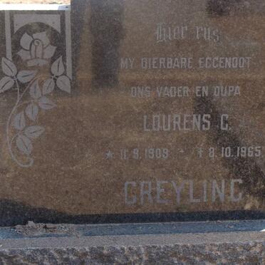 GREYLING Lourens C.  1909-1965