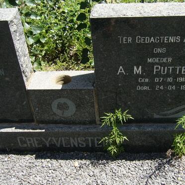 GREYVENSTEIN G.N.J. 1909-1961 &amp; A.M. PUTTER 1915-1996