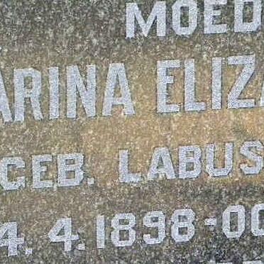 HENNING Catharina Elizabeth nee LABUSCHAGNE 1898-1975