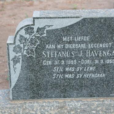 HAVENGA Stefanus J. 1895-1955