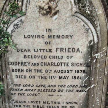 SICHEL Frieda 1878-1881