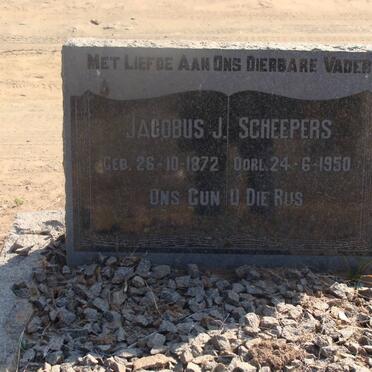 SCHEEPERS Jacobus J. 1872-1950