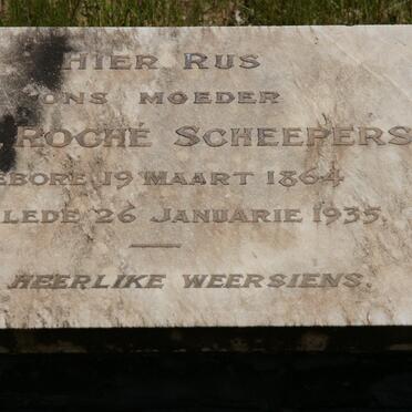 SCHEEPERS M. M. Roché 1864-1935