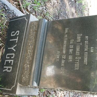 STYGER David Thomas 1864-1946