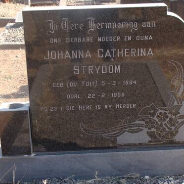 STRYDOM Johanna Catherina nee TOIT du 1884-1959
