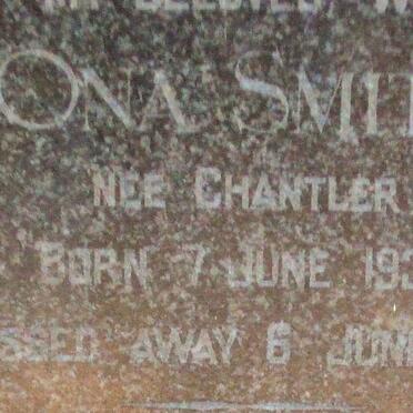 SMITH Ona nee CHANTLER 1932-1955