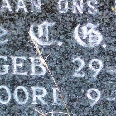 SCHOEMAN Elsje T.B. 1879-1977