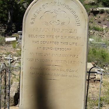 WHILEY Ellen nee BELFIELD -1872