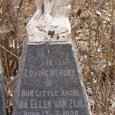 ZIJL Ida Ellen, van 1928-1928