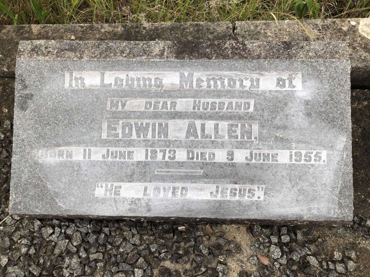 ALLEN Edwin 1873-1955