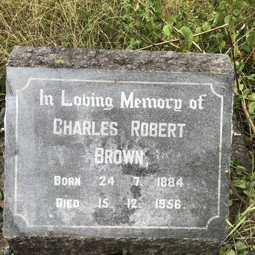 BROWN Charles Robert 1884-1956
