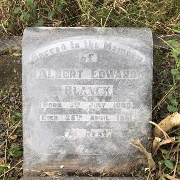 BLANCK Albert Edward 1888-1941
