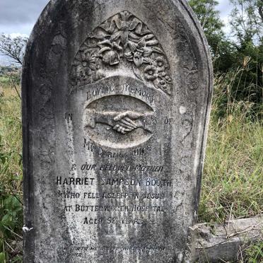 BOOTH Harriet Sampson