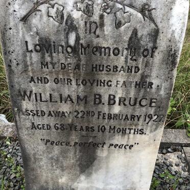 BRUCE William B. -1927