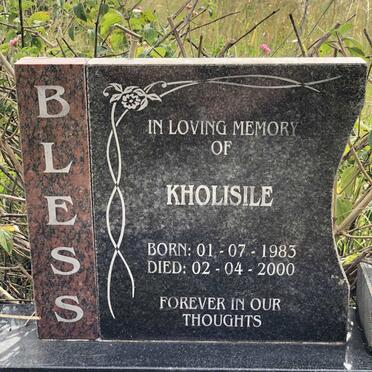 BLESS Kholisile 1983-2000
