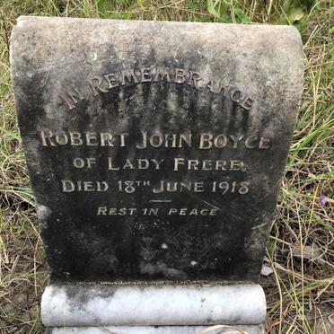 BOYCE Robert John -1918