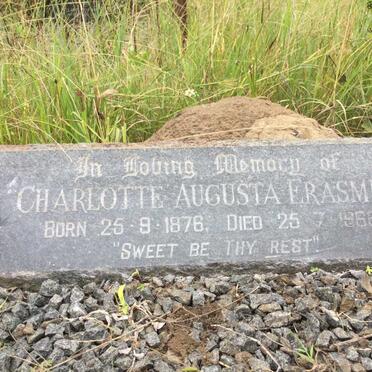 ERASMUS Charlotte Augusta 1876-1966