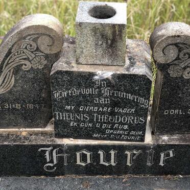 FOURIE Theunis Theodorus 1847-1924