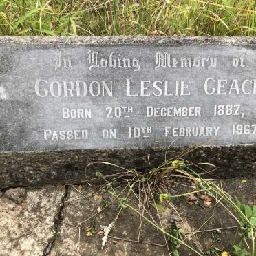 GEACH Gordon Leslie 1882-1967