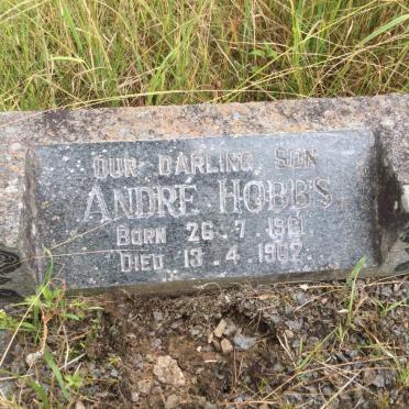 HOBBS Andre 1961-1962