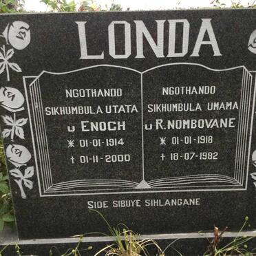 LONDA u Enoch 1914-2000 &amp; u R. Nombovane 1918-1982