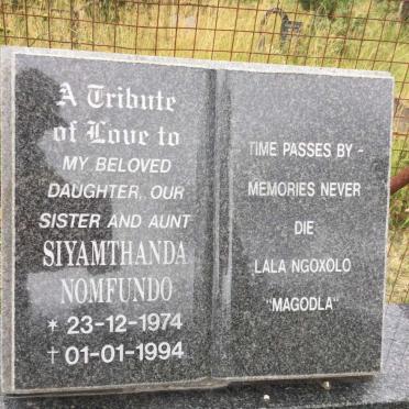 MAKASI Siyamthanda Nomfundo 1974-1994