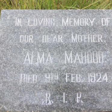 MAHOUD Alma -1924