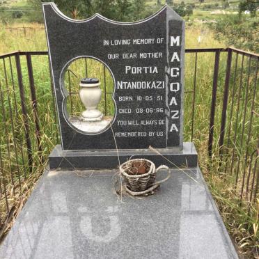 MAGQAZA Portia Ntandokzi 1951-1995
