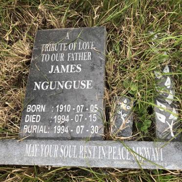 NYATHI James Ngunguse 1910-1994 