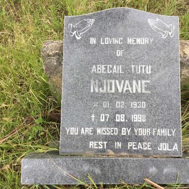 NJOVANE Abegail Tutu 1930-1998