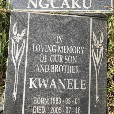 NGCAKU Kwanele 1983-2005