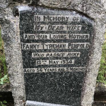 PENFOLD Fanny Tyreman -1934