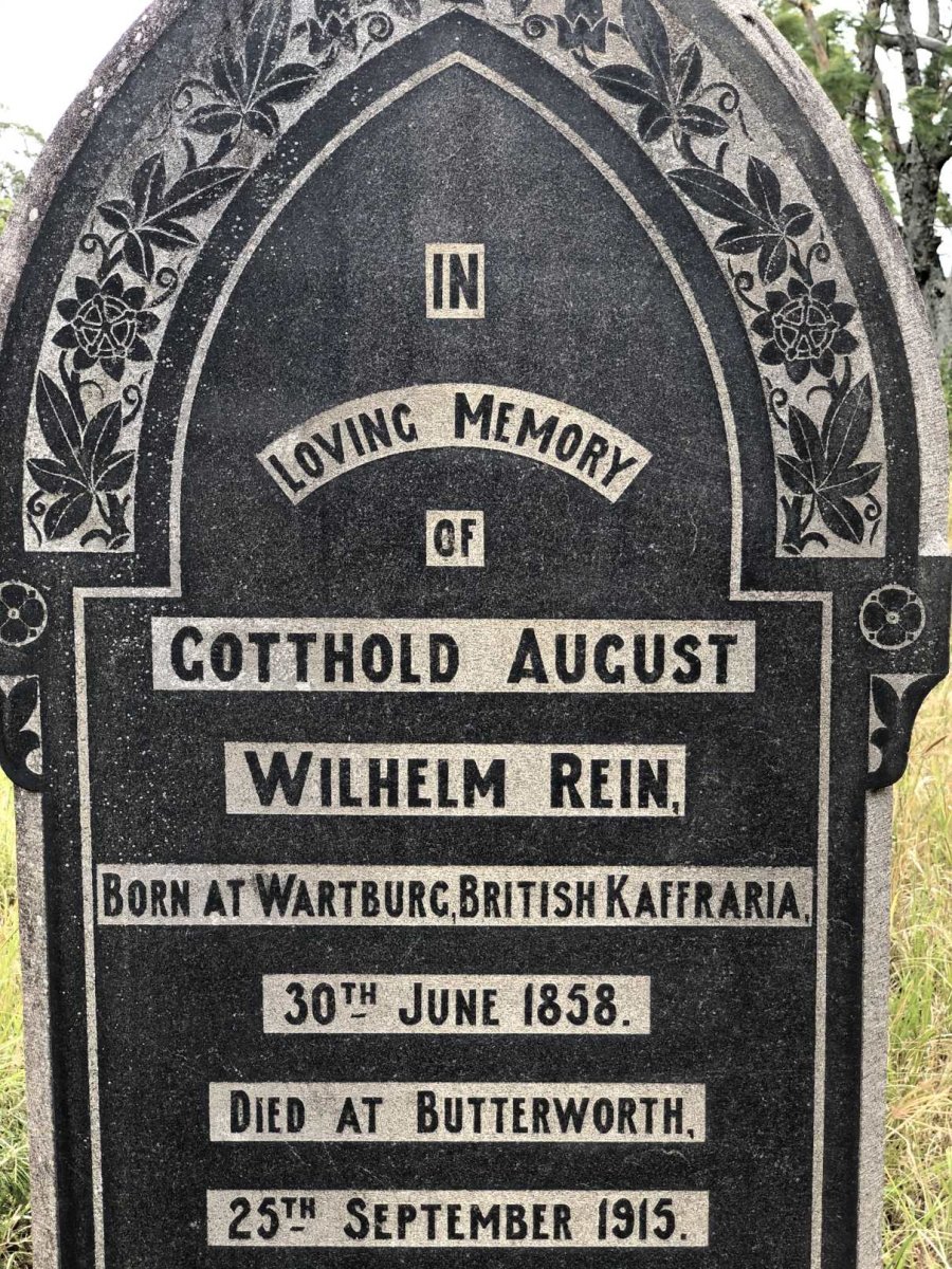 REIN Gotthold August Wilhelm 1858-1915