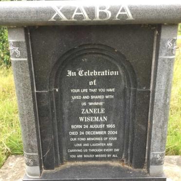 XABA Zanele Wiseman 1965-2004