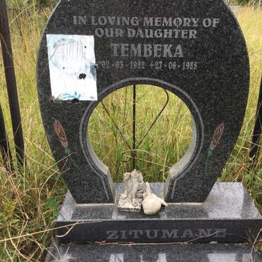 ZITUMANE Tembeka 1982-1985