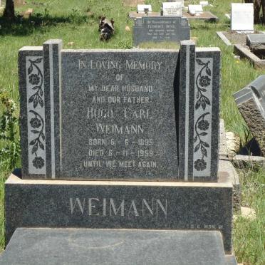 WEIMANN Hugo Carl 1895-1958