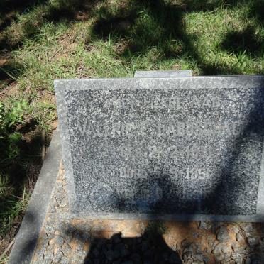 LABUSCHAGNE Valerie F. 1951-1951